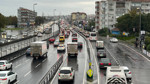 İstanbul'da trafik yoğunluğu yüzde 72'ye ulaştı