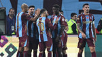 Trabzonspor, Beşiktaş'ı 2 golle devirdi