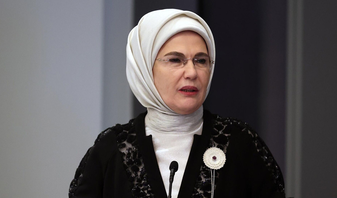 Cumhurbaşkanı Recep Tayyip Erdoğan'ın eşi Emine Erdoğan