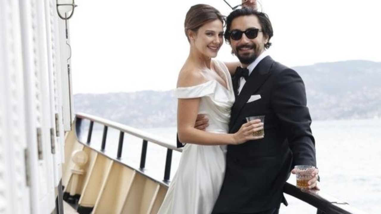 Alina Boz ile Umut Evirgen'in nikah törenine ünlüler akın etti! İşte geceden en özel kareler...