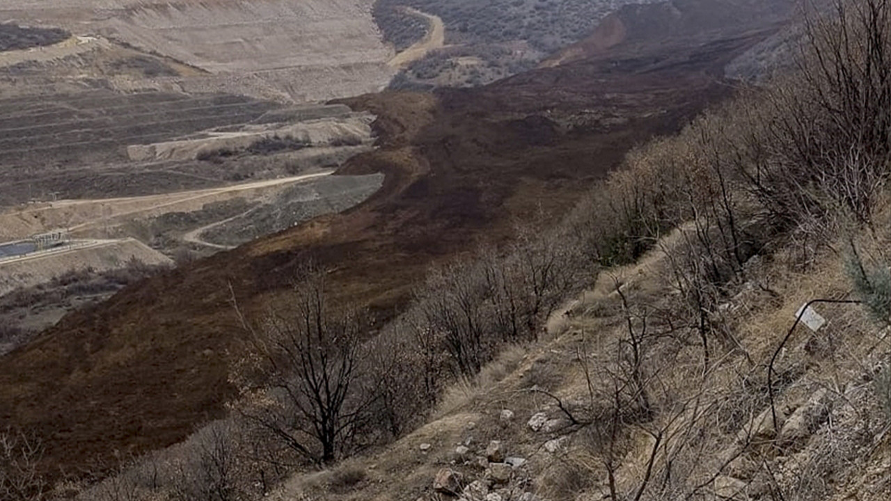 Son dakika! Erzincan İliç'te altın madeninde heyelan