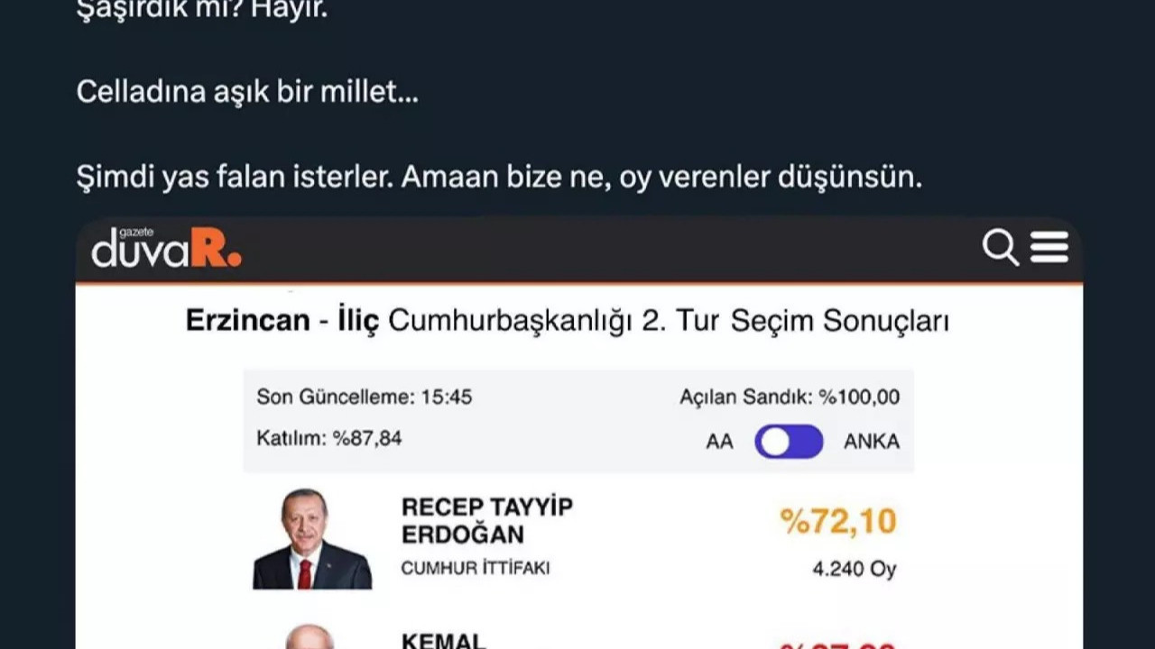 Erzincan'daki felaket sonrası bazı hesaplardan 'skandal' paylaşımlar