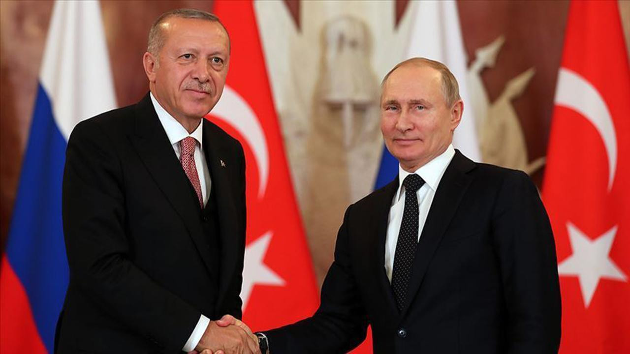 Cumhurbaşkanı Erdoğan'dan Rusya Devlet Başkanı Putin'e taziye telefonu