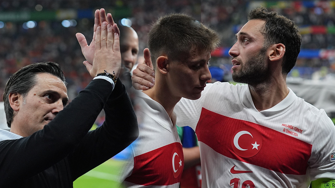 Milli takım turnuvaya veda etti! Montella'ya spor yazarlarından sert eleştiriler: Bizim hoca oyunu seyretti, uyuyor adeta..