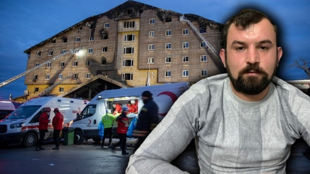Bolu'da yanan otelin çalışanı: Yangın merdiveni kullansalardı ölüme gidebilirlerdi