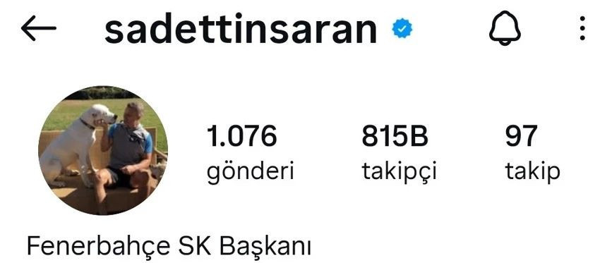 Ali Koç yerine göreve başlayan Sadettin Saran'dan yeni hamle - Resim : 1