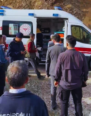 Konya'da öğrenci servisi, uçuruma yuvarlandı; 14 yaralı - Resim : 2